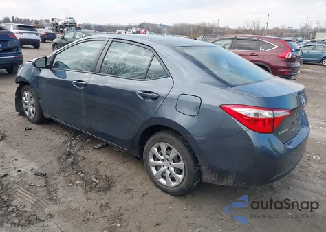 2016 Toyota Corolla Le from USA, damaged, VIN 2T1BURHE0GC732548